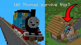 Thomas the Train vs Ramp | Minecraft Animation