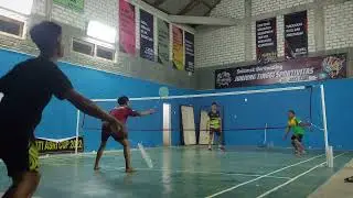 Badminton PB Jati Asri | Uqif/Noval vs Pak Ud/Zudin