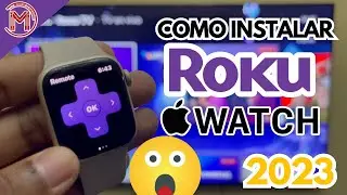 😱Discover how to control your Smart TV with Roku from your Apple Watch | Install Roku on Apple Wa...
