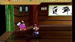 Paper Mario Dojo fights: Chan, Lee, Master #1