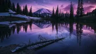 Relaxing music with ocean waves sounds. Calming sound and deep sleep