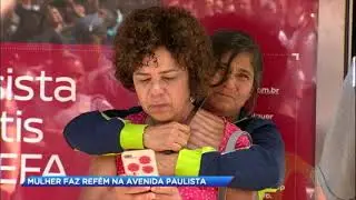 Mulher é mantida refém na Avenida Paulista