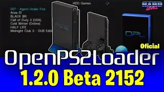🚨OPL 1.2.0 Nova beta 2152! Confira as novidades! (ZSO + EXFAT)!