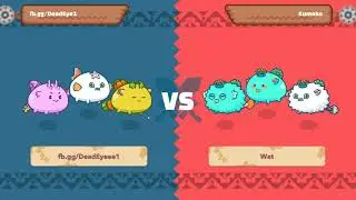 RAP vs Triple Aqua Double Anemone | Arena Gameplay 2400+ MMR | Reptile Aqua Plant | Axie Infinity