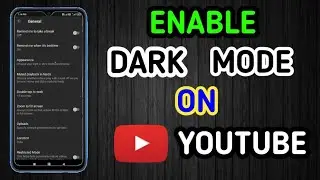 How to enable dark mode on youtube in 2021 || Technical Beta