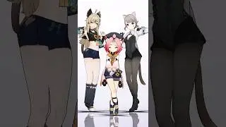 [MMD/Genshin Impact] Genshin ≽^•⩊•^≼