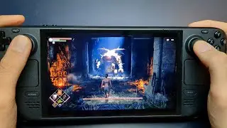 Demon's Souls Remake (2020) | Steam Deck OLED Gameplay | PS5 Remote Play with Chiaki / chiaki4deck