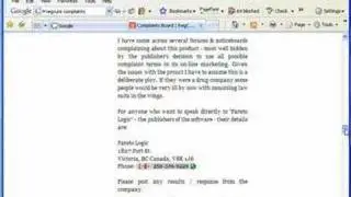 Regcure Complaints