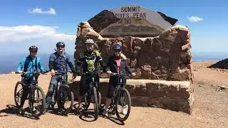 Biking Down Pikes Peak - 2016