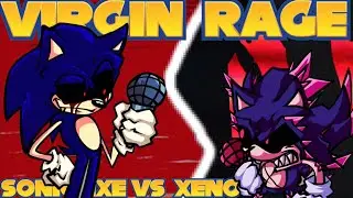 Faker Rage (Virgin Rage But Sonic.exe (OG) and Xeno Sing It) Remix/Cover-FNF Singstar Challenge Mod