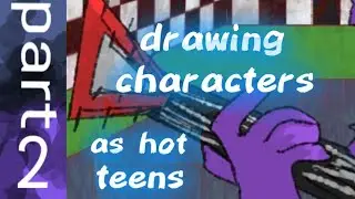 Drawing characters as *Teens* part 2: bonnie