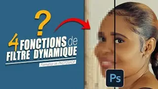 [Formation en Photoshop] Comment utiliser le filtre dynamique sur Photoshop.