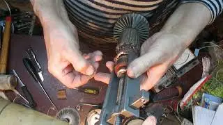 INKAR circular saw, anchor replacement with collector replacement