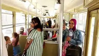 STIB/MIVB 1930's "5000" Historic Tram ride in Brussels (2)