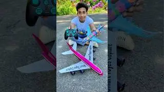 Two Rc Airbus And Aeroplane  Unboxing & Testing🔥✈️