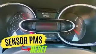 RESET CLIO 4 SERVICE LIGHT SENSOR PMS/CLIO IV pressão dos pneus