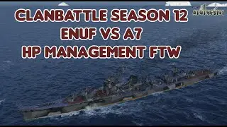 Clanbattle Season 12 - ENUF vs A7 - HP management FTW