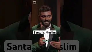 And Jesus was Palestinian #santa #christmas #muslim #standupcomedy