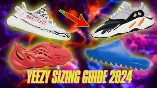 THE ULTIMATE YEEZY SIZING GUIDE!!