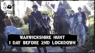 Warwickshire Hunt - Lockdown meet