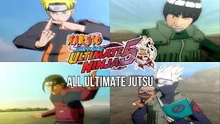 Naruto Shippuden Ultimate Ninja 5 - All Ultimate Jutsu