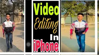 Video editing in iPhone | iPhone video editing | real editing || 2021