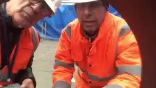 Çimtaş Karadeniz doğal gaz boru içi kalite kontrol robotumuz