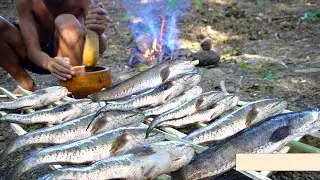Wild people fishing#food #cooking #funny #foodlover #foodie #primitive #foodblogger #fishing #fish