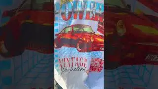 Awesome find today when it comes t-shirts😎👍🏻. I love vintage Porsche’s 🔥🔥🔥🛞🛞🛞🛞