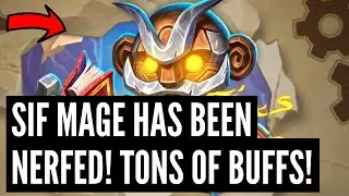 PATCH NOTES! SIF MAGE and ENRAGE WARRIOR nerfed! Huge BUFFS for Reno and Excavate decks!