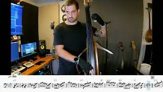 Blues In The Closet - Ron Carter ( Vabass transcription) with sheet music