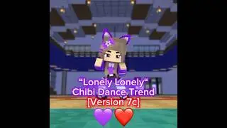“Lonely Lonely“ Chibi Dance Trend - Mine-imator Minecraft Animation 