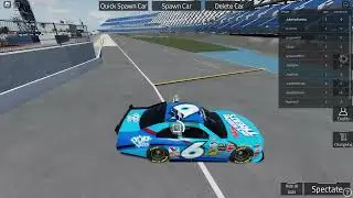 Roblox but it's racing in an oval (Daytona)