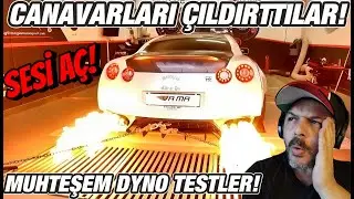 YÜKSEK SES! Ferrari 812, Lamborghini Aventador, RS6, R8, GTR-R35 - DYNO Testi ve Performansları!