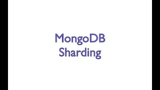 MongoDB Sharding