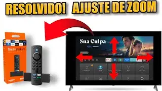 ⭕ Configuração do Zoom Fire TV Amazon, ajuste a tela do seu fire tv