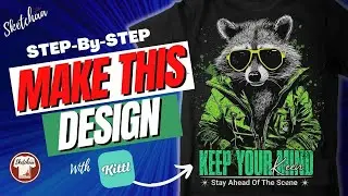 T shirt design software for beginners| How to Make a T shirt design online | Kittl