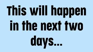 🌈God message today | This will happen in the next two days...| New god message for you |
