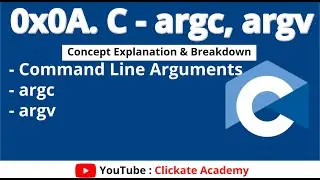argc & argv Command Line Arguments in C Language | 0x0A. C - argc, argv