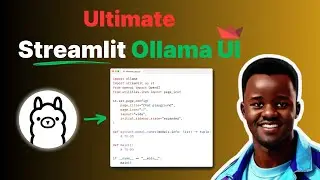 How to create the ULTIMATE Ollama UI app with Streamlit