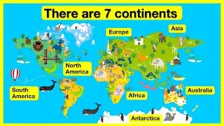 What are continents? 🌎 | The 7 continents | Learn about each continent | Learn Easy Science