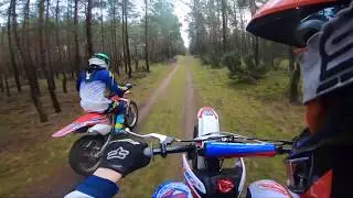 Wheelie time ! Honda CRF250 & MRF 140 RCZ