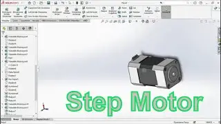 SOLİDWORKS STEP MOTOR 