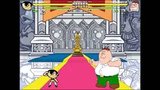 MUGEN ULTIMATE ALL-STAR Z: BUTTERCUP VS PETER GRIFFIN
