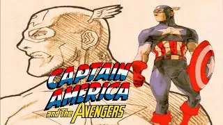 CAPTAIN AMERICA AND THE AVENGERS ARCADE CAPTAIN AMERICA  FULL PLAY THROUGH