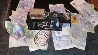 Gold, silver, palladium!!! I found a lot of money in the AMS 100F cash register!