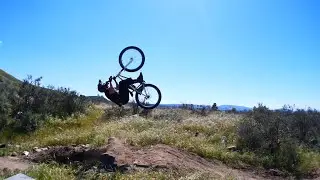 DIY Dirt Jumps, A Tour and Backflip!