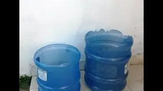 Como Fabricar Vasos de Planta a partir de galão de água
