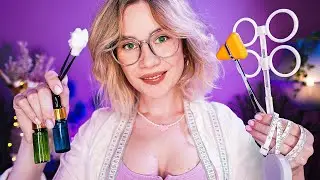 ❗️ ASMR DOCTOR BUT YOU DON’T KNOW WHAT 😏 Cranial Nerve Exam, Inaudible Measuring