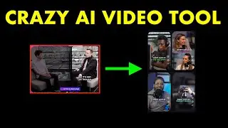 FREE AI Video Tool To Convert Long Videos To Shorts!